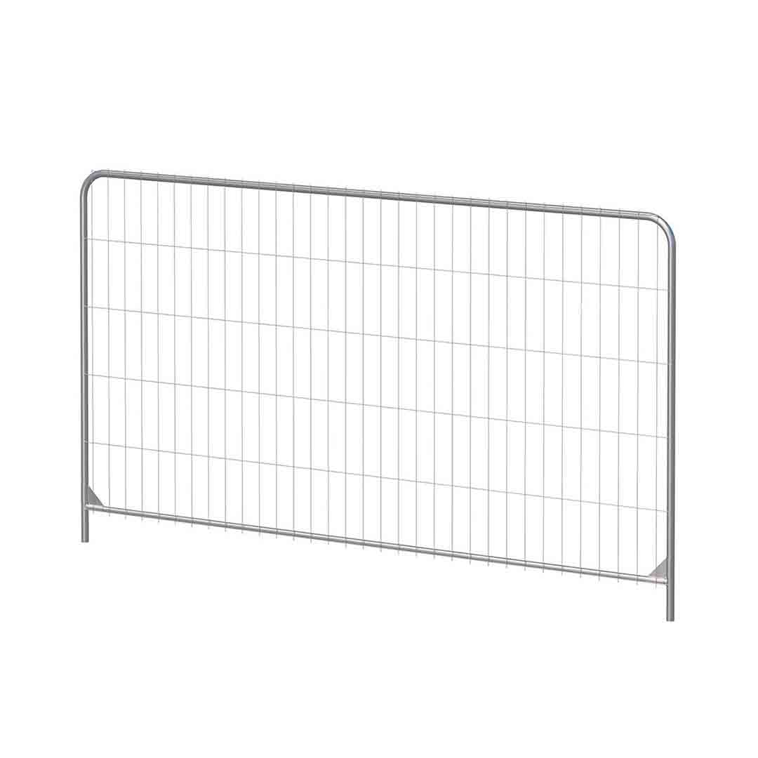Clôture Mobile Arrondie Renforcée 3,5x2,0 m Chantier