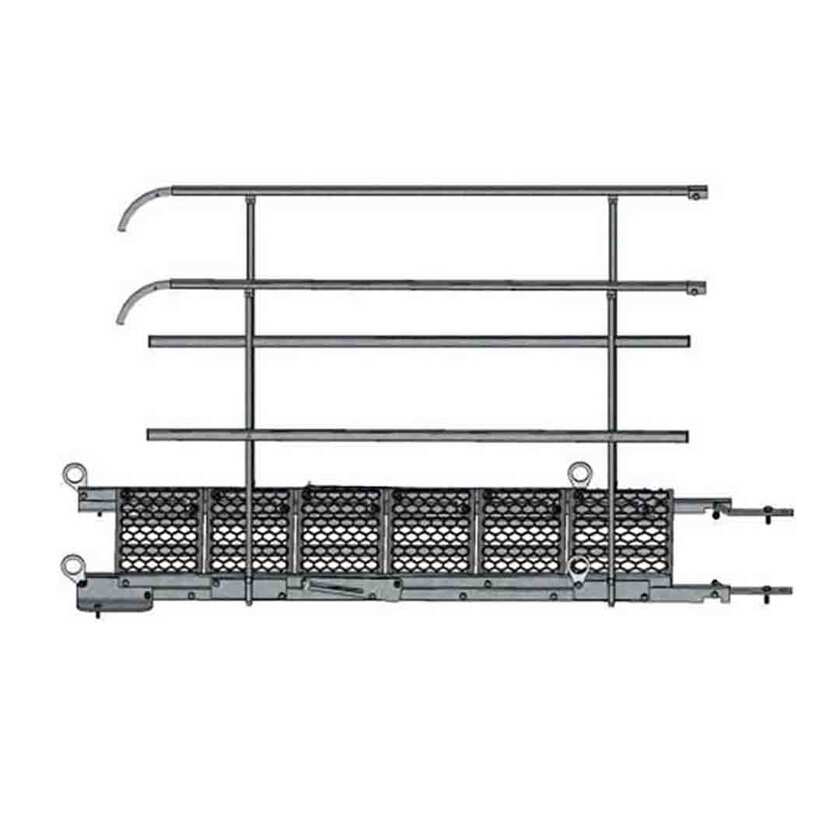 Escalier-Passerelle 6 marches - 1,60 m