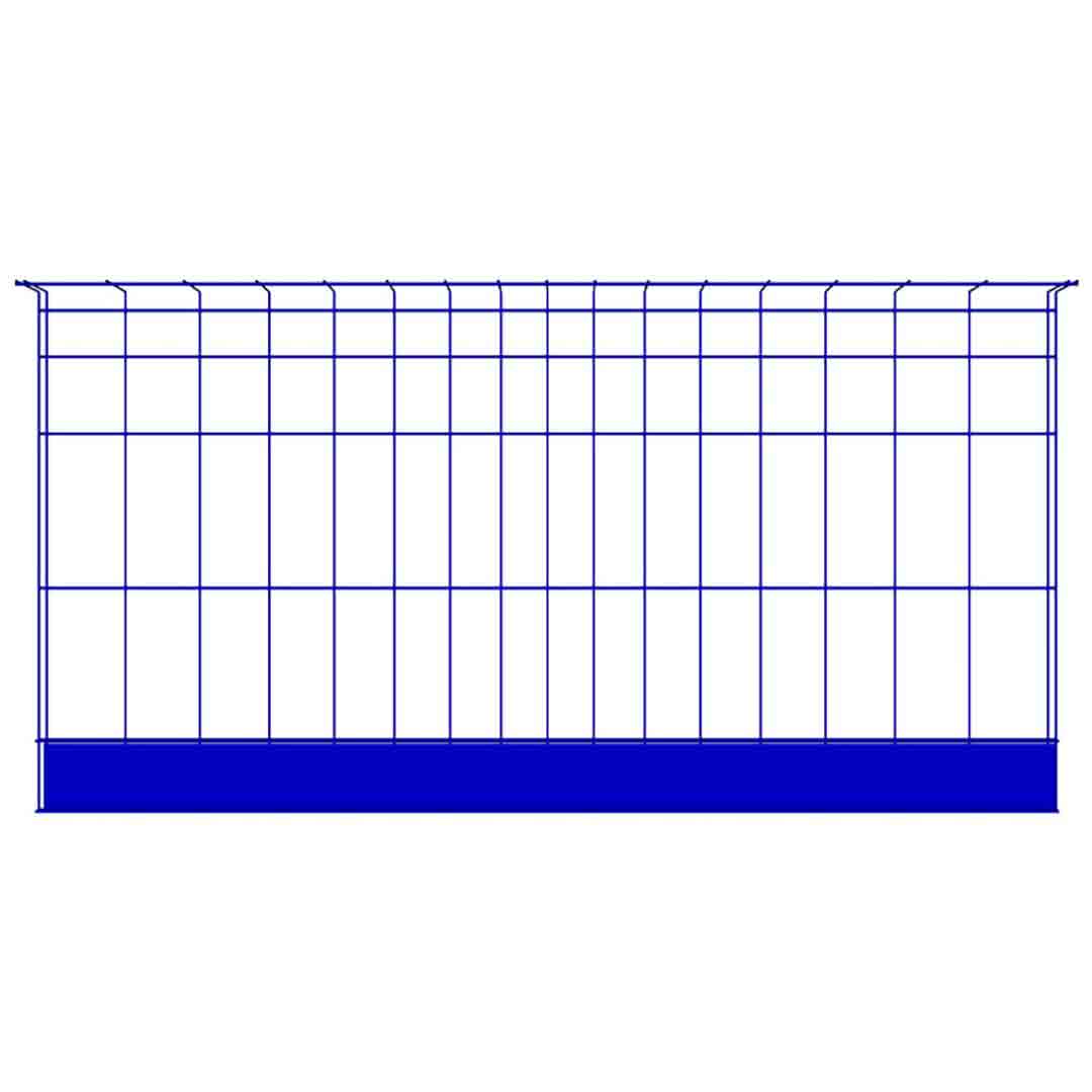 Barrière Bleue 2200 mm Protection Collective Chantier