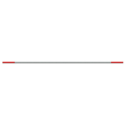 Tubes Garde-Corps Acier Galva 3 m - embouts rouges