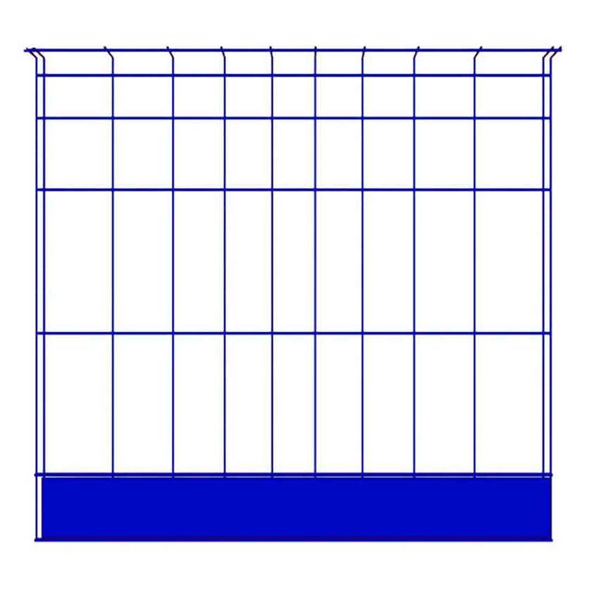 Barrière Bauma 1200 mm bleue