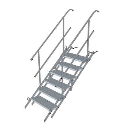 Escalier de chantier 6 marches 700 mm