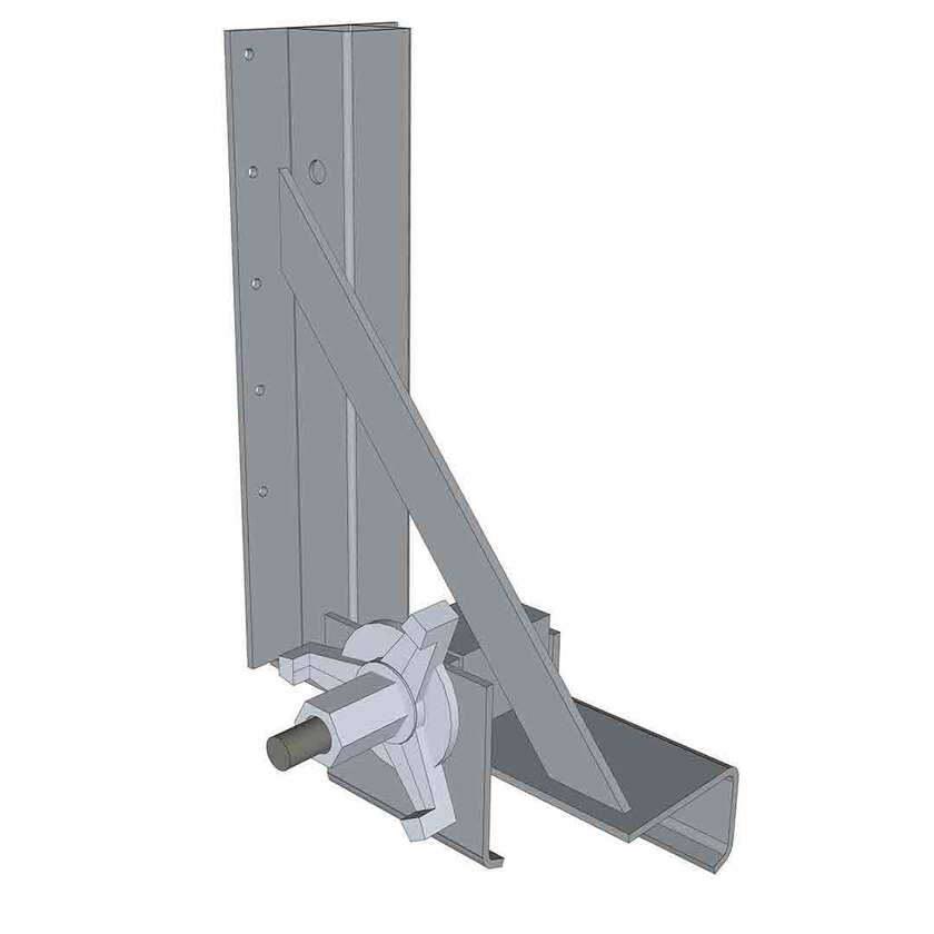 Fixation poutrelle bois