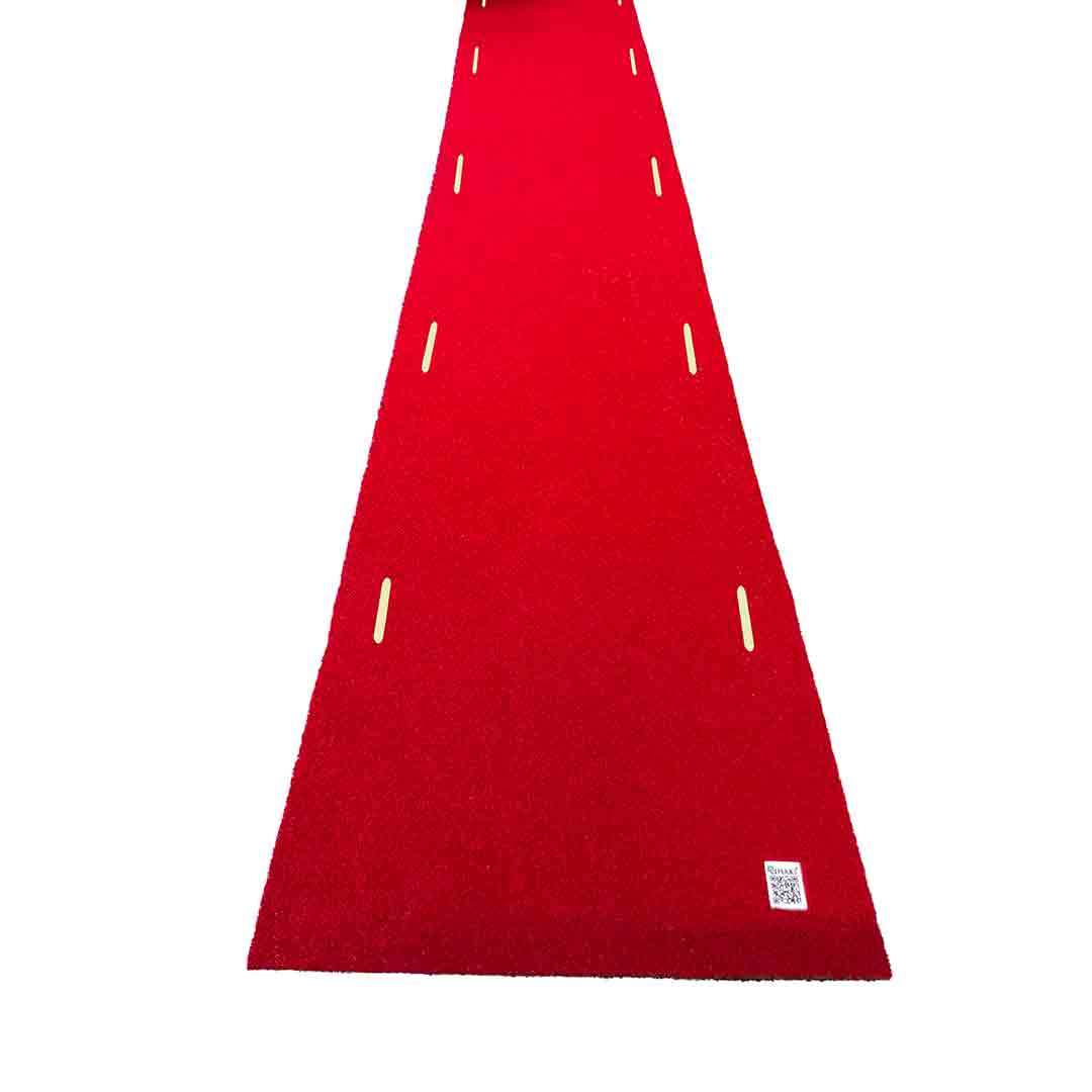 Tapis Reflex© - Rouge - Signalisation et Visibilité