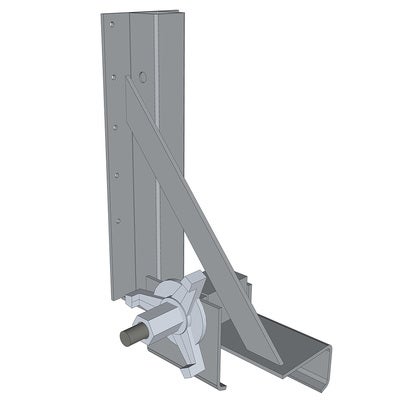 Fixation poutrelle bois