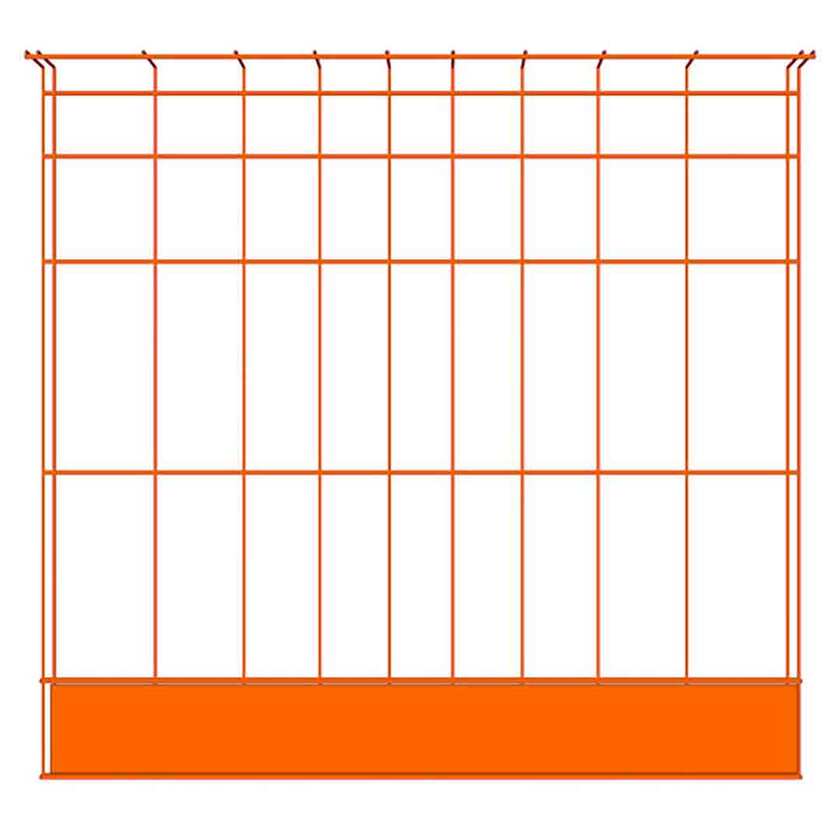 Barrière Bauma 1200 mm orange