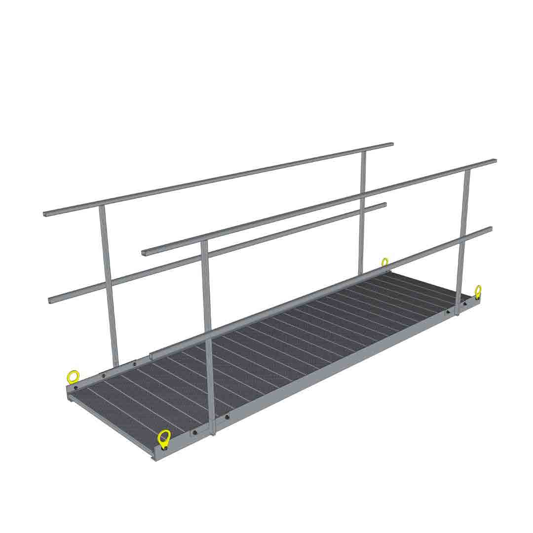 Passerelle de Chantier Acier 3 m - Franchissement
