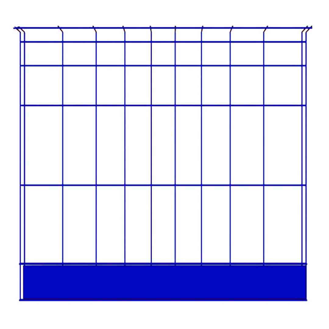 Barrière de Sécurité Bleue 1200 mm Protection Collective